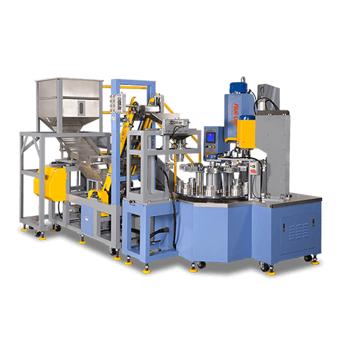 Automatic Filling And Spin Welding System